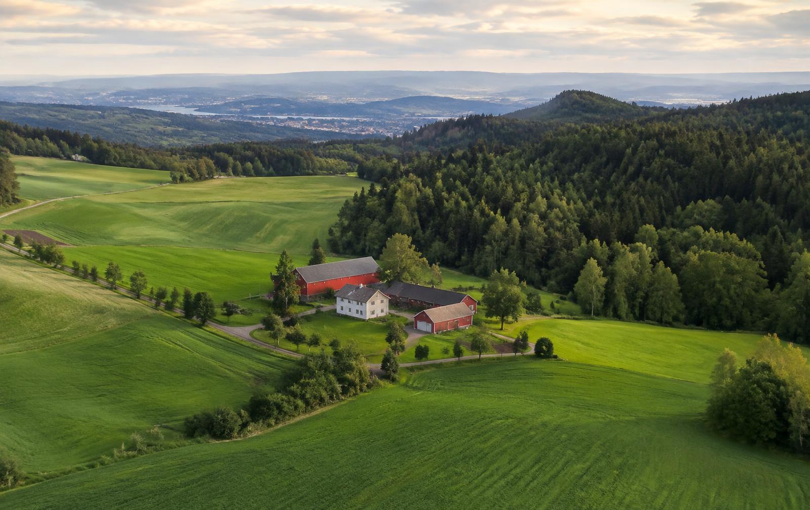 Grønt norsk kulturlandskap